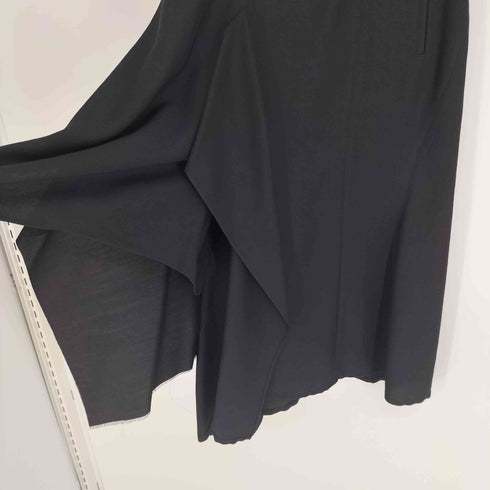 ヨウジヤマモト Yohji Yamamoto collections 25SS S/W TWILL R DRAPED HIGH WAIST SKT S/W ツイル R ドレープ ハイウエスト スカート レディース JPN:1